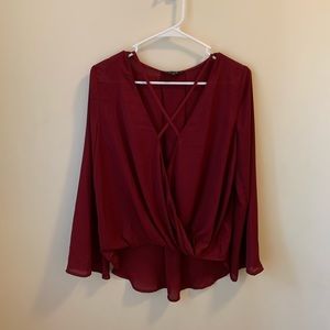Wine Colored Top